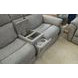 Porter Gray 74" Zero Gravity Power Reclining Loveseat with Console and USB Charging