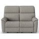 Porter Gray 62" Zero Gravity Power Reclining Loveseat with Power Lumbar and USB Charging