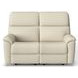 Porter Cream 62" Zero Gravity Power Reclining Loveseat with Power Lumbar and USB Charging
