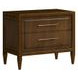 Eave Brown 2 Drawer Nightstand