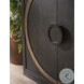 P301795 Black 2 Door Accent Chest