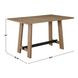 Aubrey Brown 60" Counter Height Table