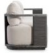 Andros Beige 75" Outdoor Sofa