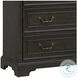 Hickory Creek Brown Velvet 6 Drawer Chest