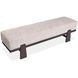 Tauren Gray Upholstered Bench