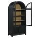 Magnolia Black 4 Door Curio Cabinet