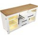 Magnolia White 2 Glass Door Server
