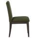 Evan Green Upholstered Side Chair Set of 2