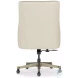 Paula Beige Leather Swivel Tilt Executive Chair