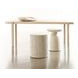 Antibes Warm Roz and Pumice Accent Table