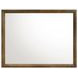Ballard Walnut Rectangular Dresser Mirror