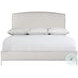 Silhouette Polished Stainless Steel Upholstered Panel Bedroom Set