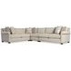 Barnes Beige 4 Piece Sectional