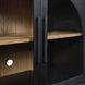Magnolia Black 4 Glass Door Server