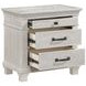 Silver Sands Gray 3 Drawer Nightstand