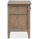 Claremont Smokey Taupe 1 Drawer Open Nightstand with USB Charging