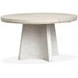 Moonwater Misty Cloud 72" Extendable Oval Dining Table