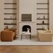 River Botticino and Black Rectangular Marble Top Coffee Table