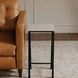River Botticino Square Marble Top Side Table