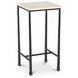 River Botticino And Black Rectangular Marble Top Occasional Table Set