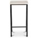River Botticino And Black Rectangular Marble Top Occasional Table Set