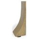 Holli Travertine and Gold Round Side Table