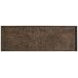 Linea Cerused Charcoal And Textured Graphite Metal 36" Sofa Table