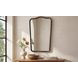 Keyes Blackened Bronze Free Form Wall Mirror