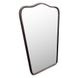 Keyes Blackened Bronze Free Form Wall Mirror