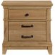Sunstone Honey Brown 3 Drawer Nightstand