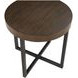 Yukon Brown Round End Table