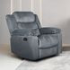 Willow Gray Glider Recliner