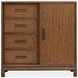 Ridgefield Russet 4 Drawer Door Chest