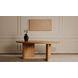 Louise Natural 86" Oval Dining Table