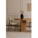 Louise Natural 86" Oval Dining Table
