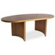 Louise Natural 86" Oval Dining Table