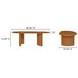 Louise Natural Free Form Coffee Table