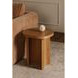 Louise Natural Round Accent Table