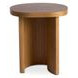 Louise Natural Round Accent Table