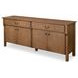 Caroline Warm Brown 4 Door Sideboard