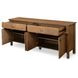 Caroline Warm Brown 4 Door Sideboard