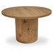 Hansen Rustic Oak Round Dining Room Set