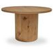 Hansen Rustic Oak Round Dining Room Set