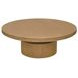 Leigh Brown Round Coffee Table