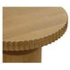 Leigh Brown Round Side Table
