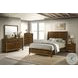 Ballard Walnut Brown Queen Sleigh Bed