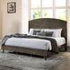 Rex Walnut King Panel Bed