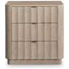 Loggia Aria 3 Drawer 21" Nightstand with USB Charging