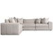 Vista Beige 5 Piece Sectional