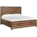 Callisto Bourbon Brown California King Storage Panel Bed